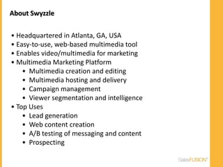 Use cases - how, when and why to use video