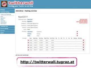 http://twitterwall.tugraz.at
 
