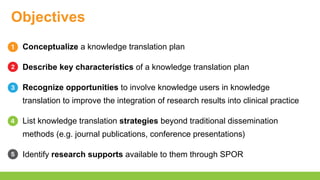 Knowledge Translation for Real-World Impact | PDF