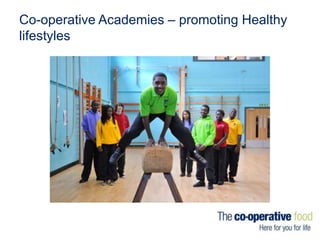 Co-operative Academies – promoting Healthy
lifestyles

 