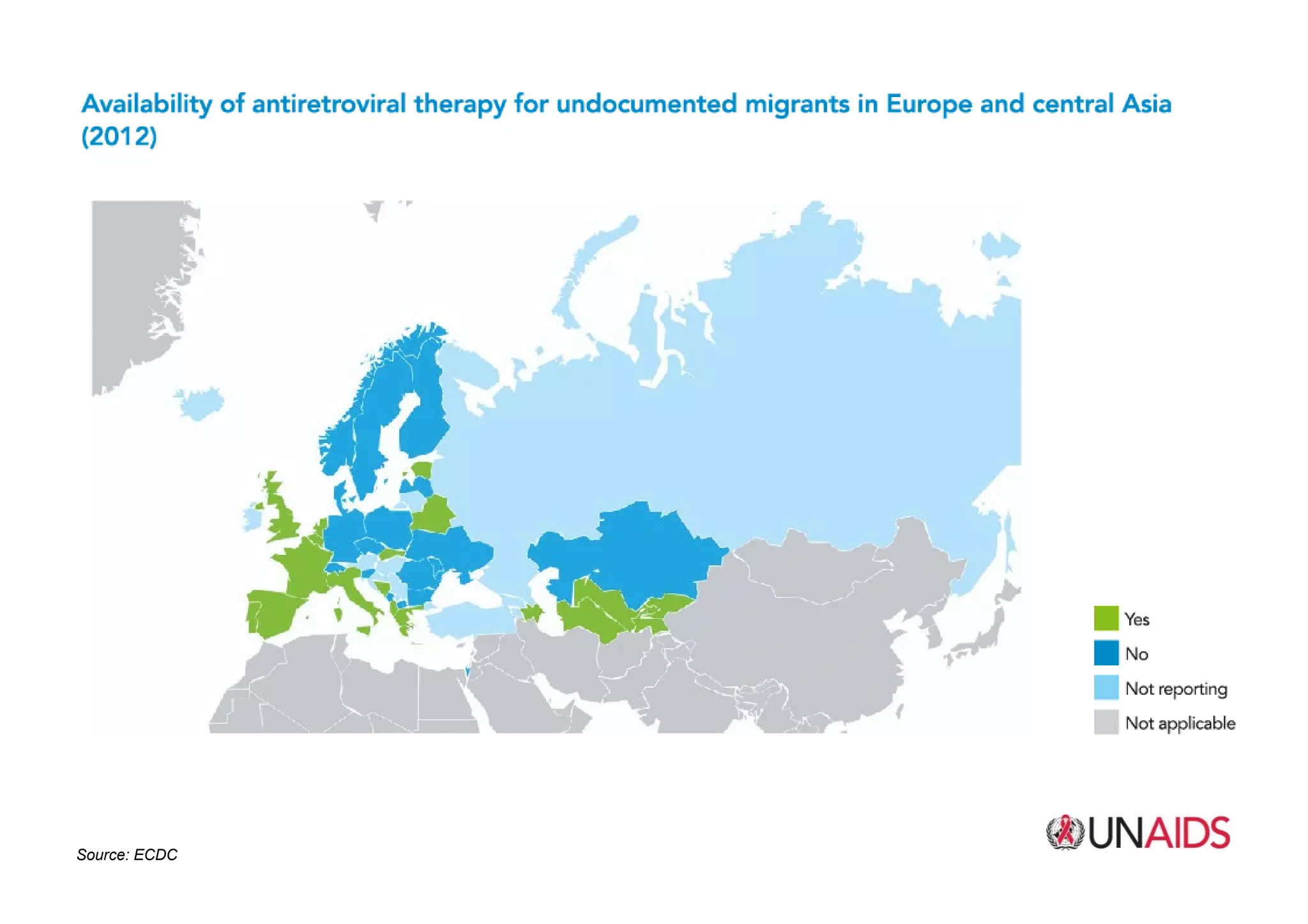 Source: UNAIDSSource: ECDC
 