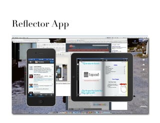 Reﬂector App
 