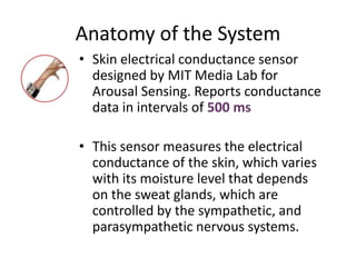Anatomy of theSystemMindReader Software from MIT Media Lab. This is about inferring a person mental state from non-verbal cues.  Visual system infers mental states from head gestures and facial expressions in a video stream in real-time at data intervals of 100 ms approximately. This system infer six emotions: agreeing, concentrating, disagreeing, interested, thinking and unsure.Javier Gonzalez-Sanchez | Maria-Elena Chavez-Echeagaray