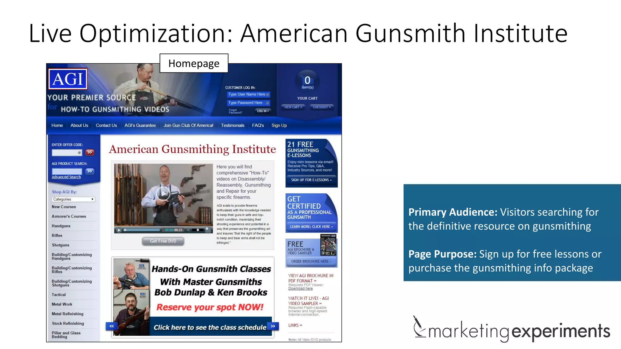 #WebClinic
Live Optimization: Cooper Pest Solutions
Primary Audience: Visitors searching for
pest control services in Pennsylvania
Page Purpose: Schedule a pest evaluation
Homepage
 