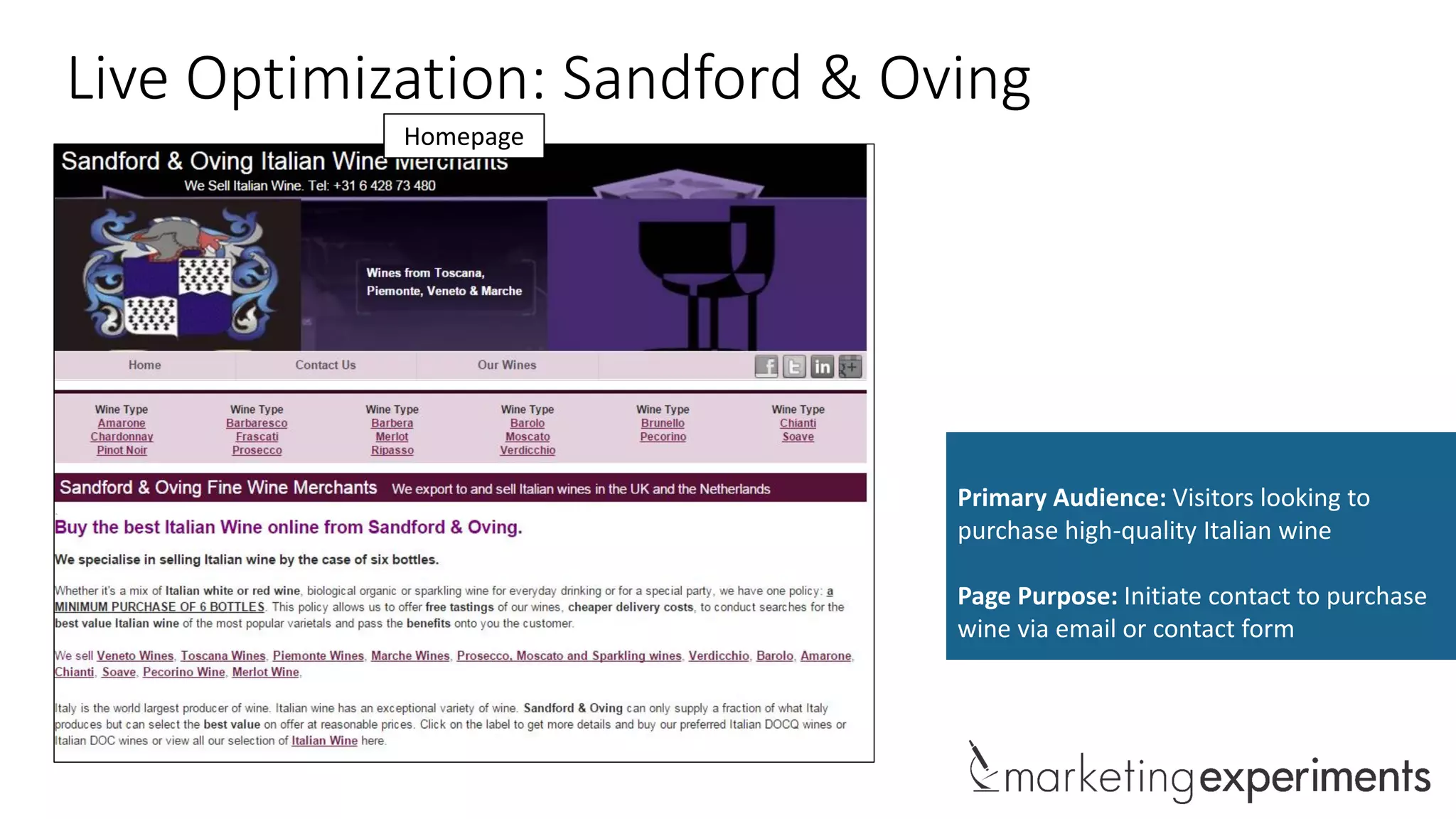 #WebClinic
Interested in optimizing your online business?
MECLABS conducts rigorous experiments in the new science of optimization. We
apply our discoveries to help leaders optimize the financial performance of
their sales and marketing programs.
Learn more about how you may be a fit
for a MECLABS Research Partnership:
• Select Research Partnership
Opportunities on the post-webinar
survey
• Contact us directly:
info@MECLABS.com
1-877-635-0565
x
 