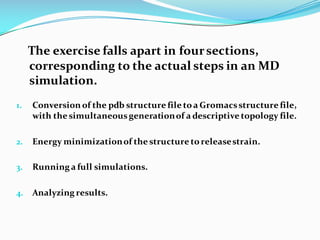 Molecular dynamics and Simulations | PDF