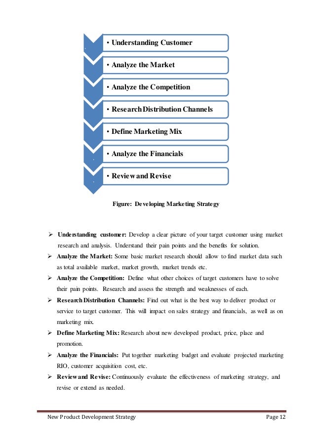 New Product Development Strategy