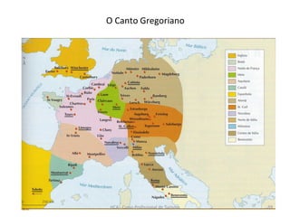O Canto Gregoriano
HCA - Curso Profissional de Turismo 59
 