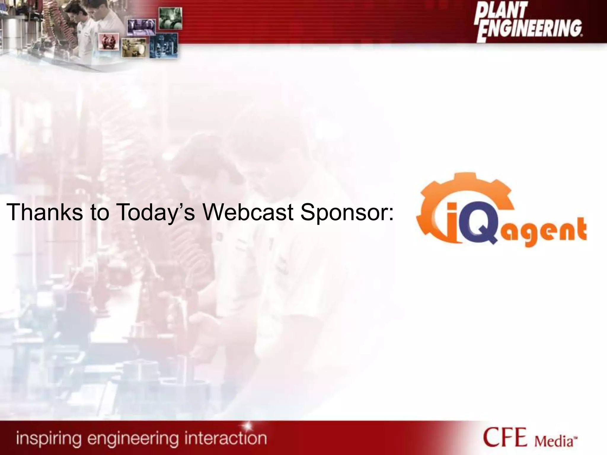 Thanks to Today‟s Webcast Sponsor:
 