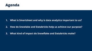 Smartsheet’s Transition to Snowflake and Databricks: The Why and ...