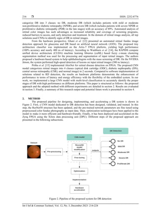 Acceleration of convolutional neural network based diabetic retinopathy ...