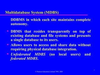 Comprehensive Concepts and Design of Distributed Database Management ...