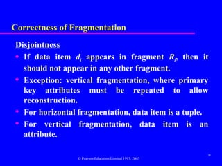 Comprehensive Concepts and Design of Distributed Database Management ...