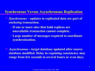 Comprehensive Overview of Database Replication and Mobile Databases | PPT