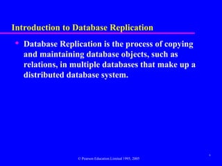 Comprehensive Overview of Database Replication and Mobile Databases | PPT