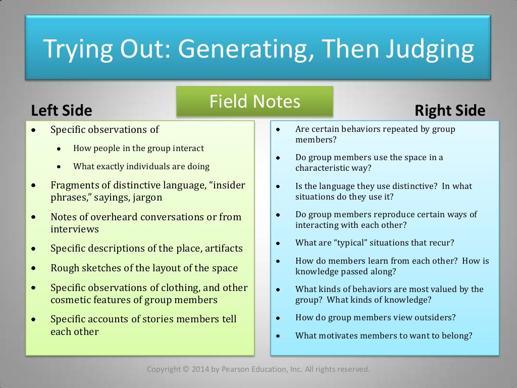 Ethnography topics for students picture