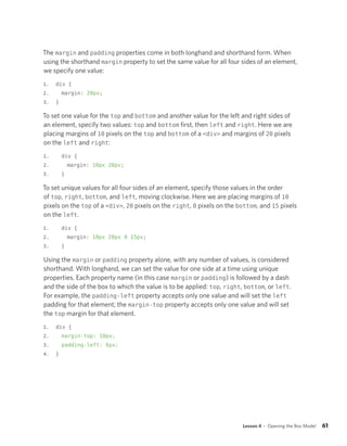HTML and CSS | PDF