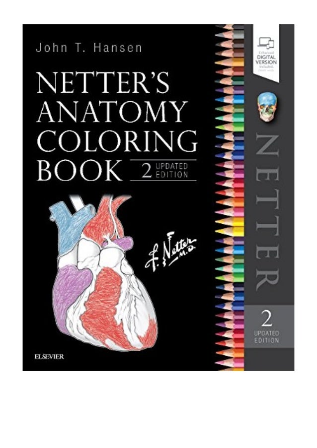 Netter's Anatomy Coloring Book Updated Edition Basic Science)…
