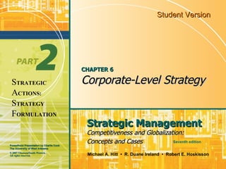 CHAPTER 6 Corporate-Level Strategy 