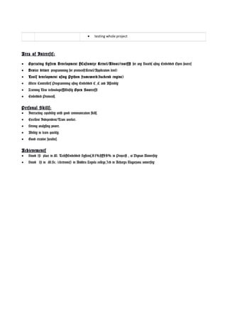 Srikanth_PILLI_CV_latest | PDF