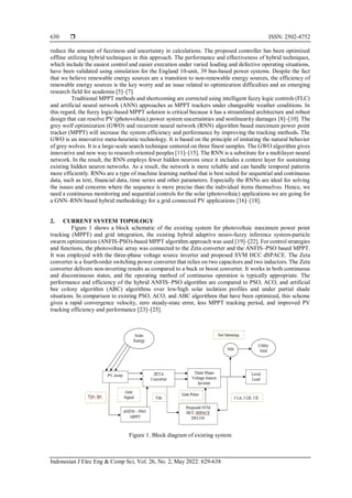 Grey wolf optimization-recurrent neural network based maximum power ...