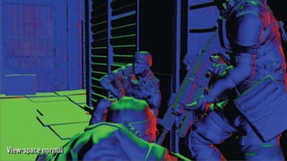 Deferred Shading이미 1988년의 시그래프 논문에서 이 기법이 소개 되었다. 그때는 Deferred 라는 용어는 사용하지 않았다.그래픽 카드의 발달으로 이젠 실시간에 사용 가능!!