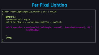 Deffuse / Specular Albedo, Other Attributes