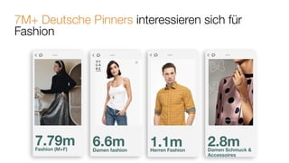 7M+ Deutsche Pinners interessieren sich für
Fashion
2.8mDamen Schmuck &
Accessoires
7.79mFashion (M+F)
1.1mHerren Fashion
...