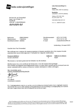 Sociale Zekerheid & Arbeidsrecht