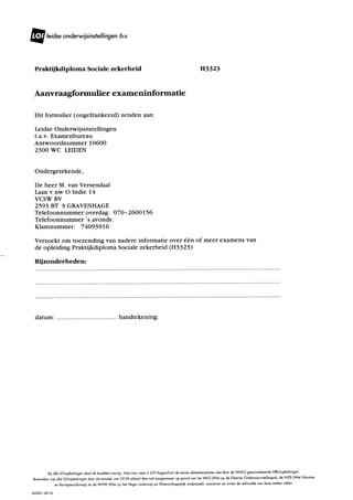 Sociale Zekerheid & Arbeidsrecht