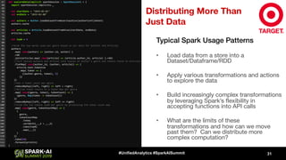 Parallelizing with Apache Spark in Unexpected Ways | PDF
