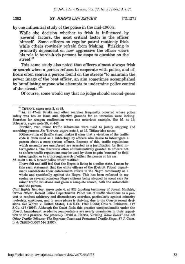 what impact did terry v ohio have on law enforcement officers 4) an officer who reasonably believes that criminal activity may be afoot in a public place is authorized to stop any person who is suspected of participating in that criminal activity and conduct a carefully limited search of the suspect's outer clothing for weapons that may be used against the officer (see terry vohio,. what impact did terry v ohio have on law enforcement officers 4) an officer who reasonably believes that criminal activity may be afoot in a public place is authorized to stop any person who is suspected of participating in that criminal activity and conduct a carefully limited search of the suspect's outer clothing for weapons that may be used against the officer (see terry vohio,.