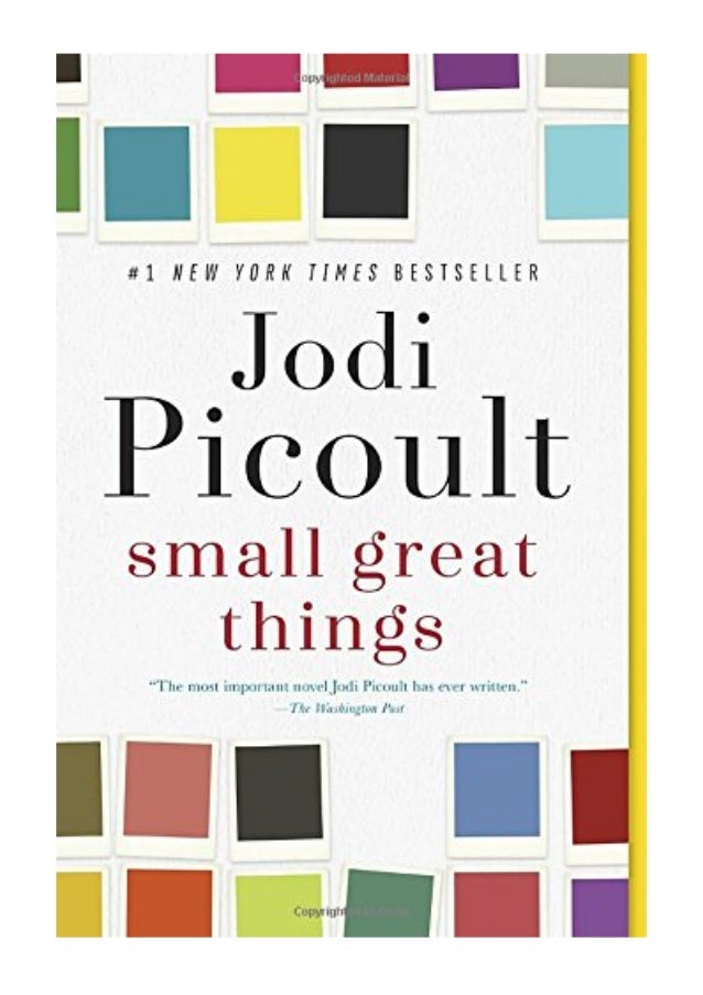 Small Great Things Pdf Jodi Picoult A Novel