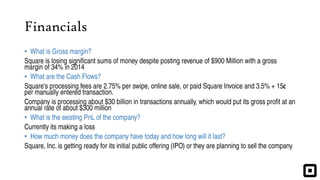 Financials
•
•
¢
•
•
 