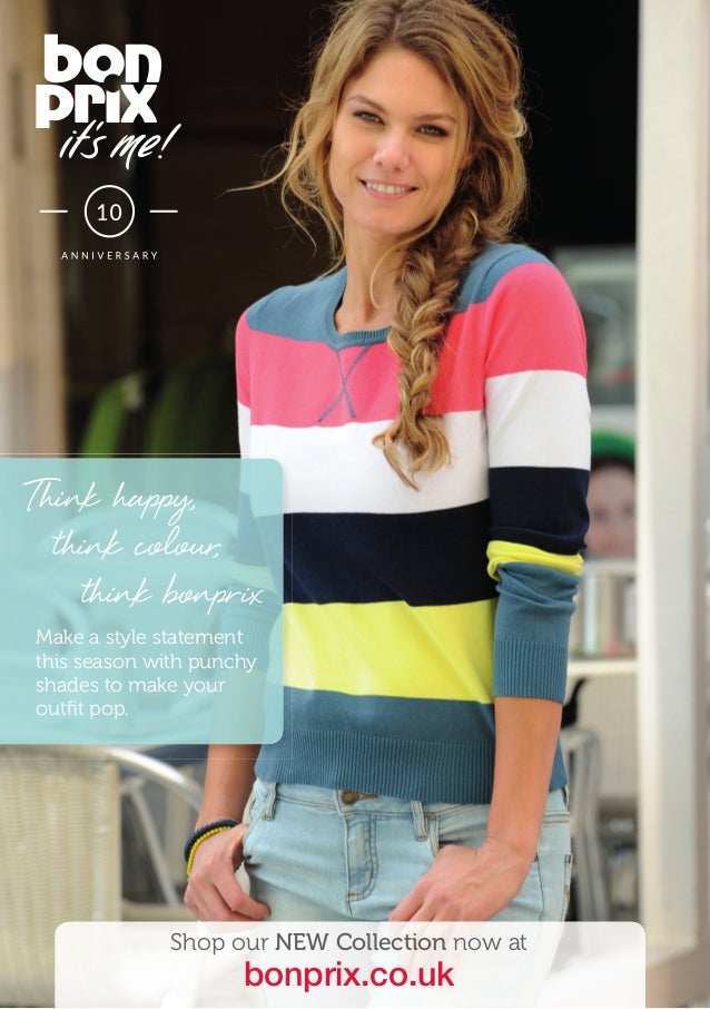 Bonprix DM statement Letter Insert 
