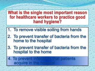 hand hygiene