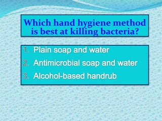 hand hygiene