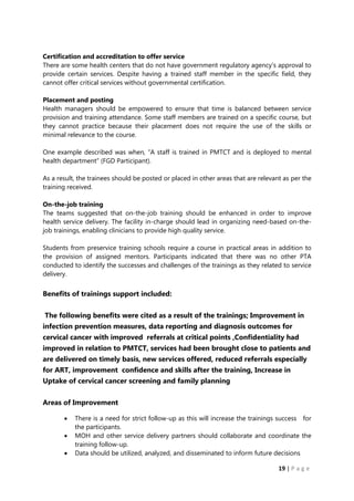 Post Training Asessment Report | PDF