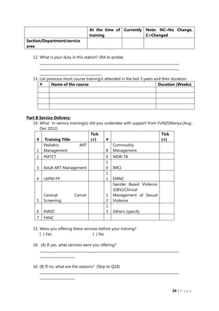 Post Training Asessment Report | PDF
