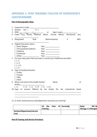 Post Training Asessment Report | PDF