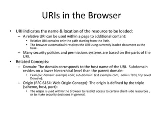 Basics of the Web Platform | PPTX