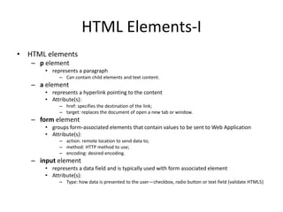 Basics of the Web Platform | PPTX