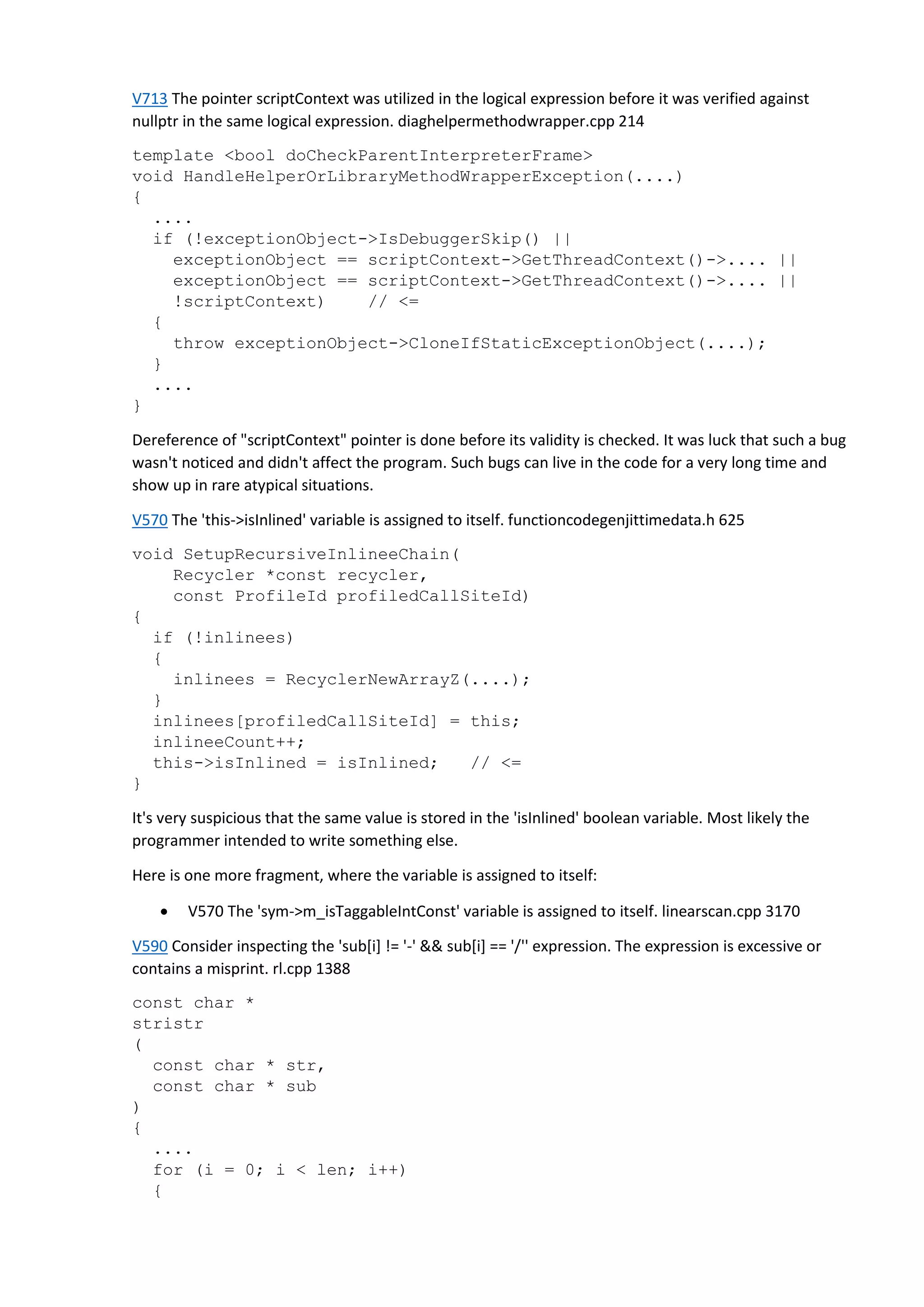 ChakraCore: analysis of JavaScript-engine for Microsoft Edge | PDF