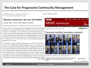 Margeret Hall Engineering Well-being Indicators 3
doi: 10.3163/1536-5050.100.1.001
[bbc.com, 17 Nov 2014]
The Case for Progressive Community Management
 