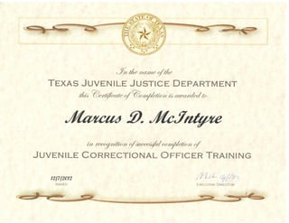 mmcintyre certificates