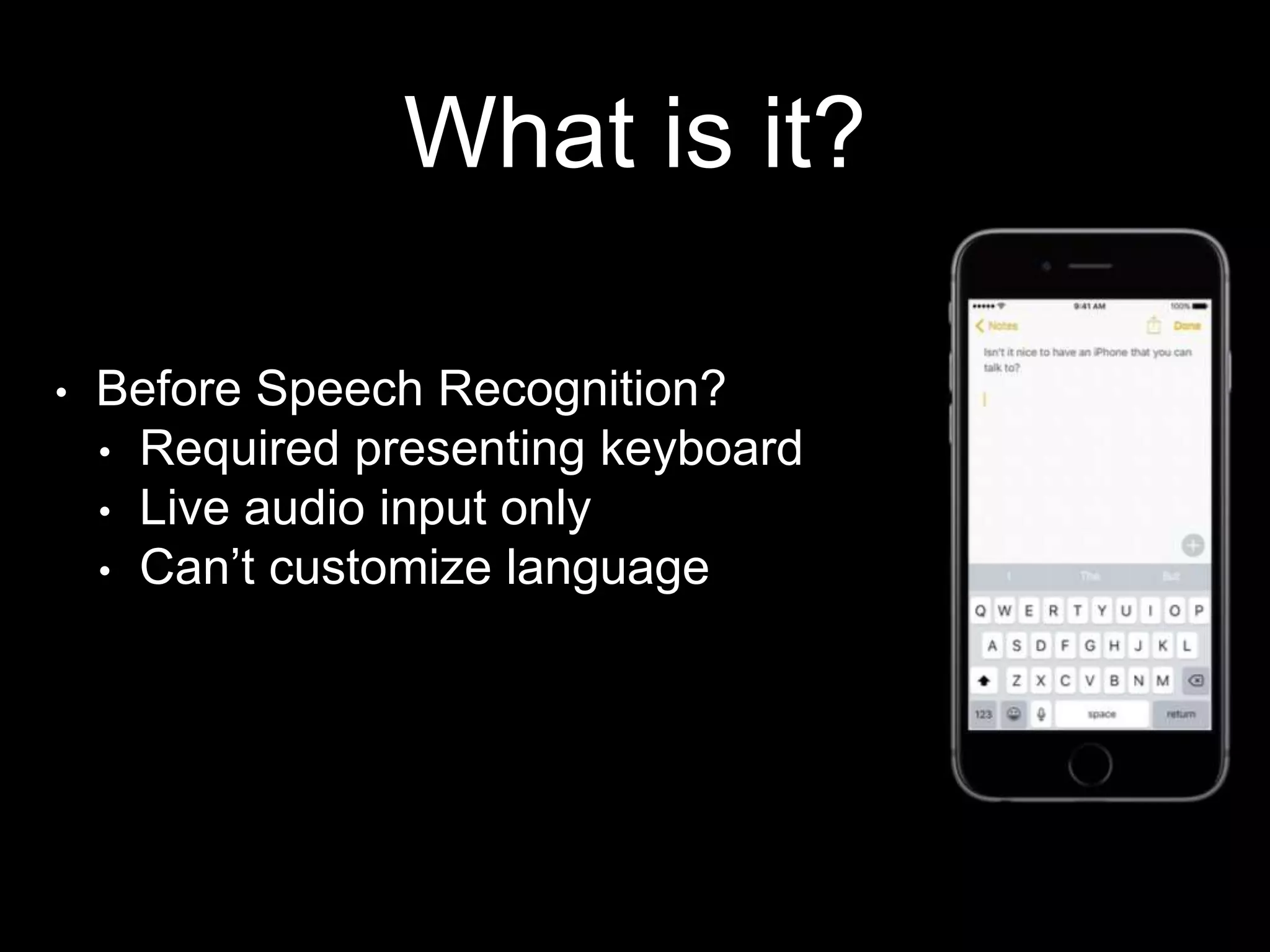 Speech recognition api ppt