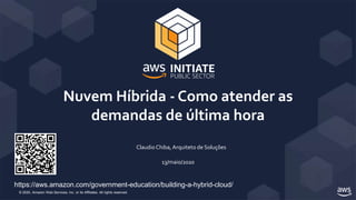 AWS Initiate Digital week 2020 - Nuvem Hibrida.pptx