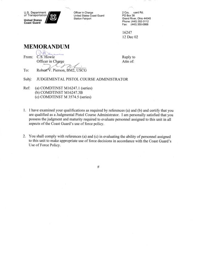 Designation Letters