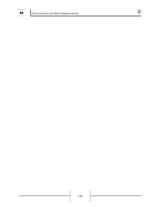 6 CONCLUSIONS AND RECOMMENDATIONS
140
 