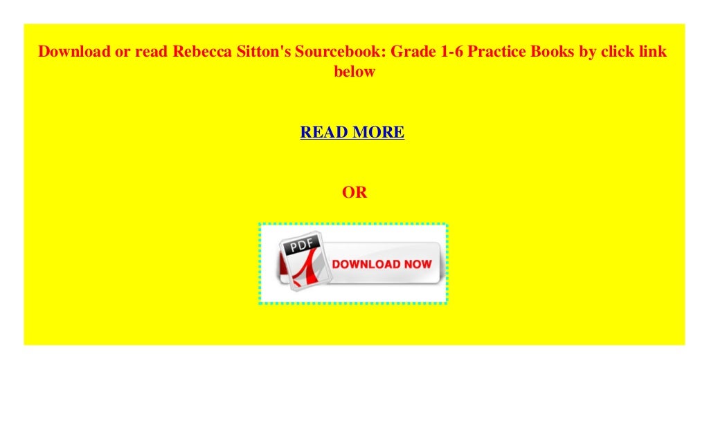 Rebecca Sitton s Sourcebook Grade 1 6 Practice Books download P d f rebecca-sitton-s-sourcebook-grade-1-6-practice-books-download-p-d-f